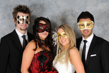 Masque or masked ball photograph